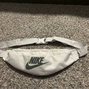 Nike Light Gray Belt Bag